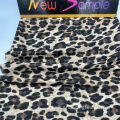 Fashion Leopard Chiffon Textile Pure Polyester